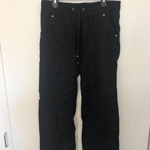 Black Linen Pants